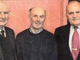 Denis O Flatherty Jermiah O callaghan Frank Curtin 2004